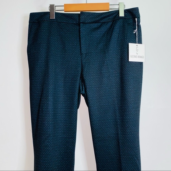 NEW G by Gustavo Arango Black Dress pants/trousers Women’s Size 14 - Picture 7 of 9